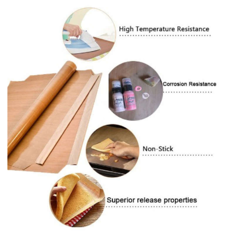 Non-Stick (PTFE) Sheet Roll for Heat Press Transfer (40 x 50cm)
