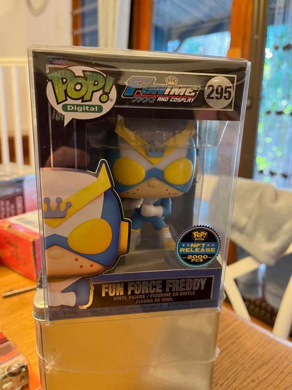 Limited Edition Funko Pop! Fun Force Freddy NFT RELEASE / 2000  - IN HAND