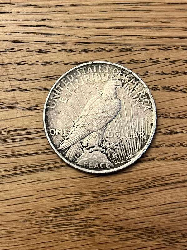 Silver USA Peace Dollar Coin - 1923 Liberty