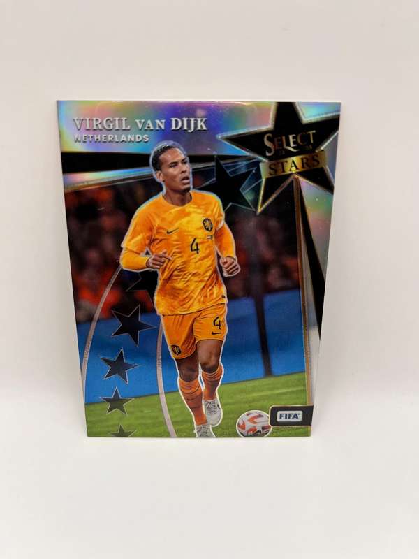 Panini Select Stars Virgil Van Dijk PRIZM Netherlands FIFA