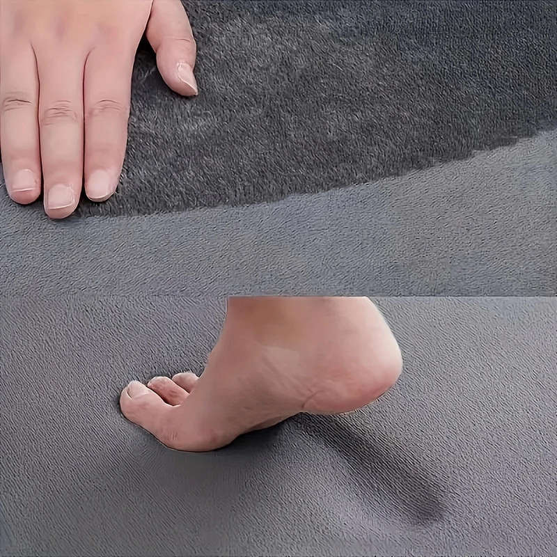 1PC Thickened Kitchen Long Strip Absorbent Anti-Slip Floor Mat Fleece Door Mat