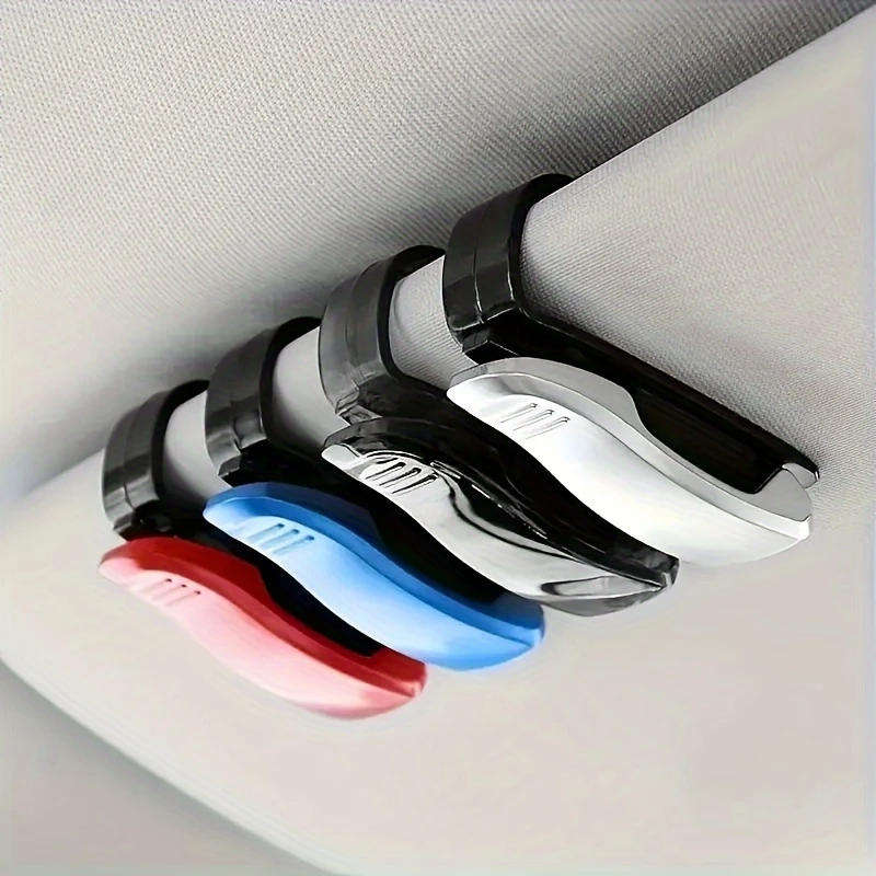 2PC  Black Universal Multifunctional Car Sun Visor Clip