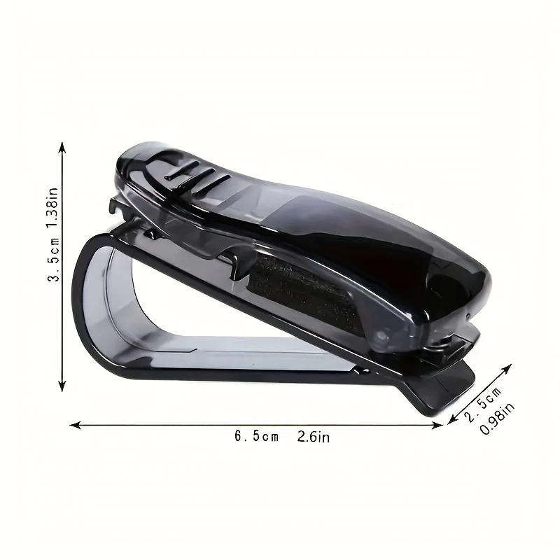 2PC  Black Universal Multifunctional Car Sun Visor Clip