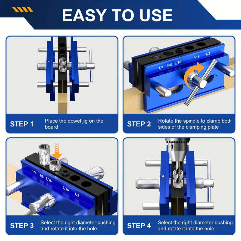 Self-Centering Dowel Jig Kit