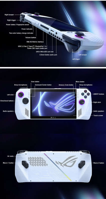 ASUS ROG Ally Z1 Extreme - Handheld