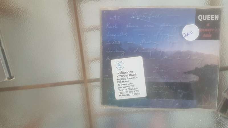 queen promo cd single
