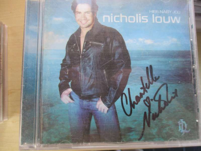 nicolis louw autographed