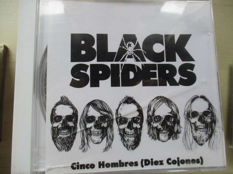 black spiders