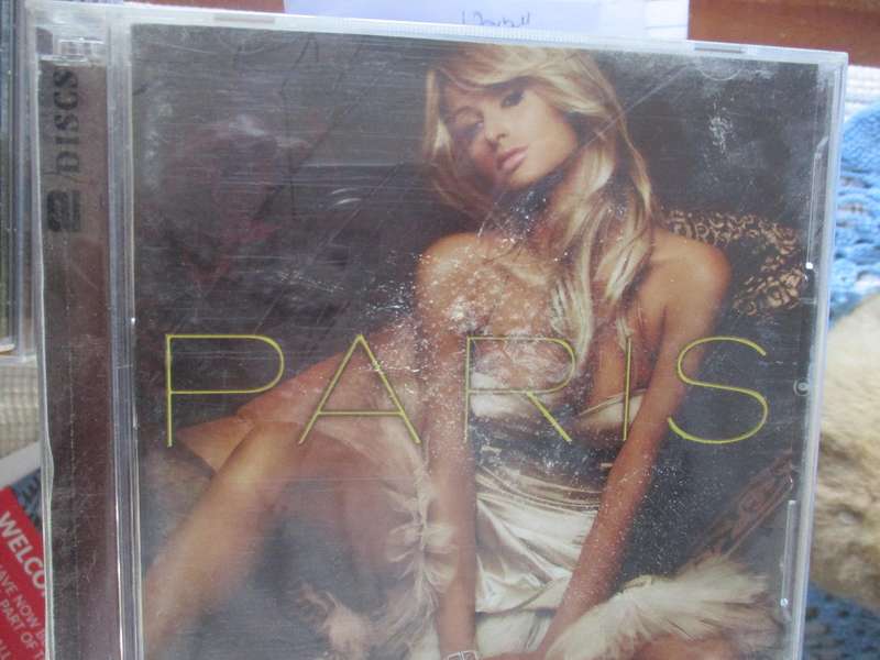 paris hilton cd and dvd