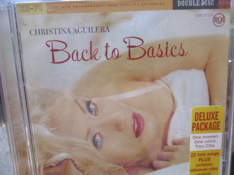 christina aguilera double cd