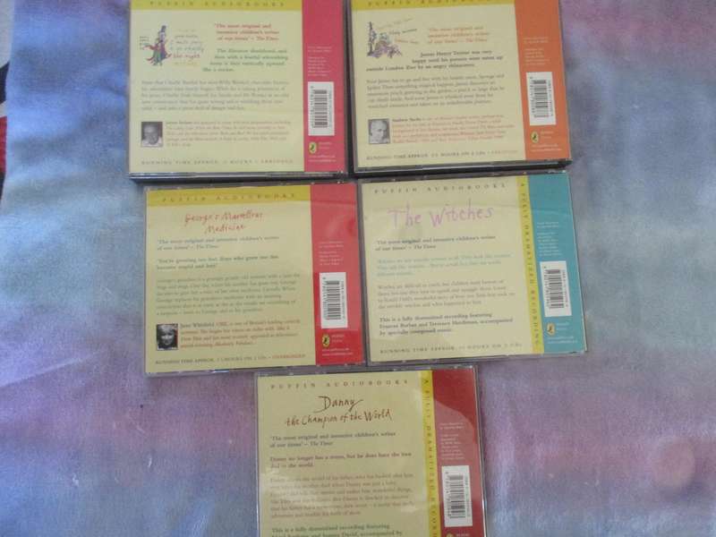 roald dahl puffin audio books