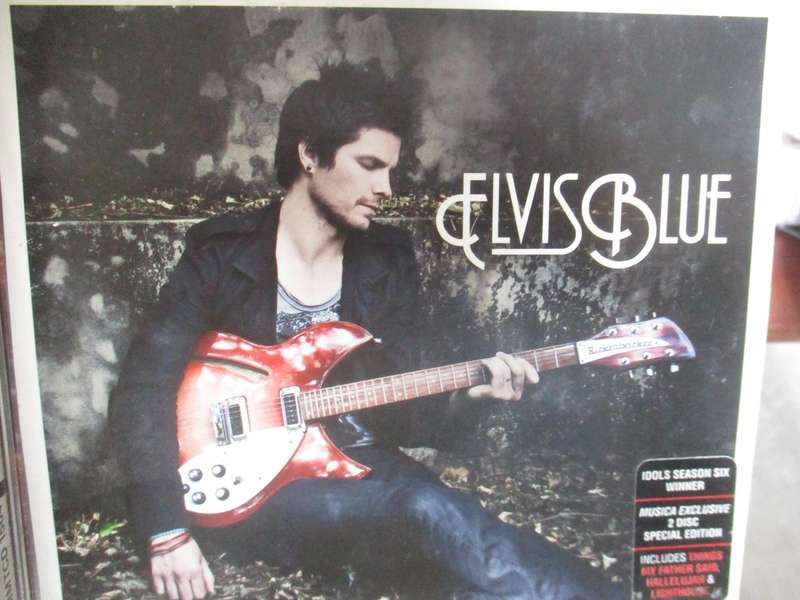 elvis blue cd and dvd