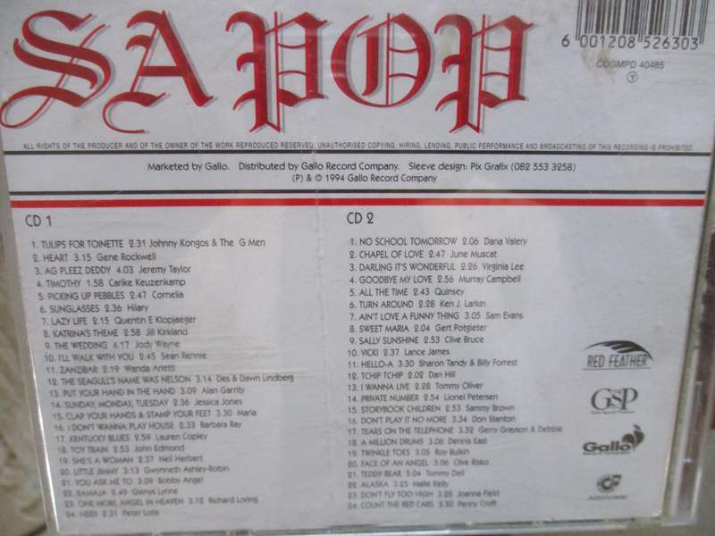 sa pop best of volume one double cd