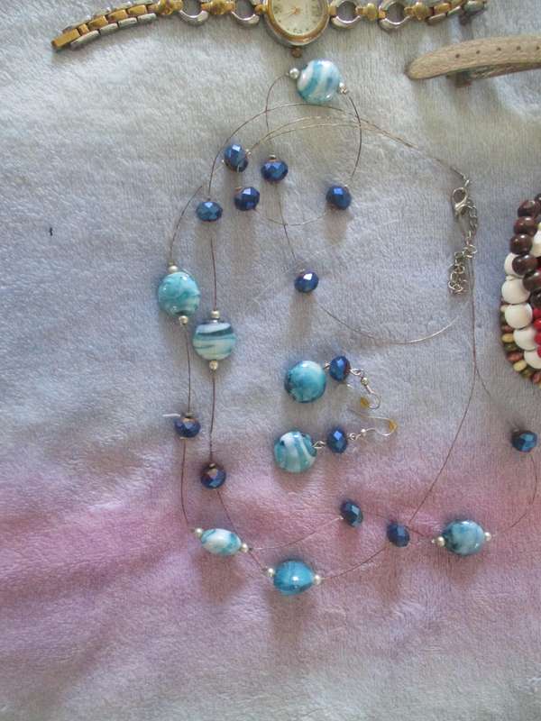 jewellery and small handbag
