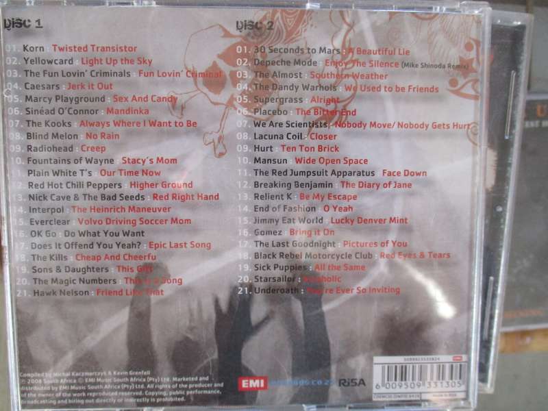 rock on 2008 double cd