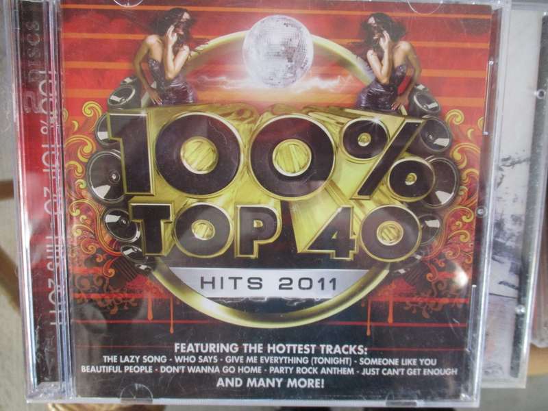100 % top 40 hits 2011 double cd