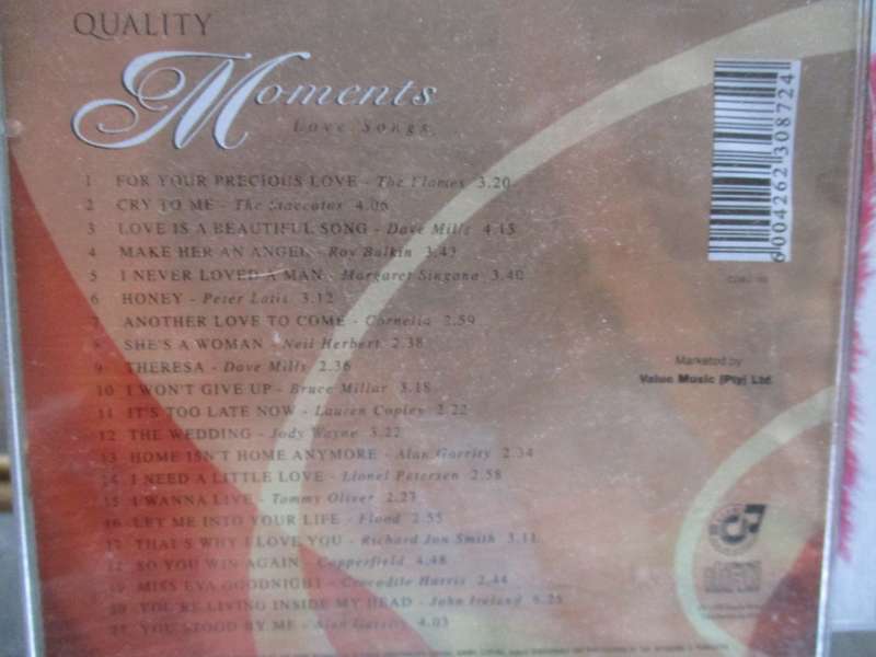 quality moments love songs