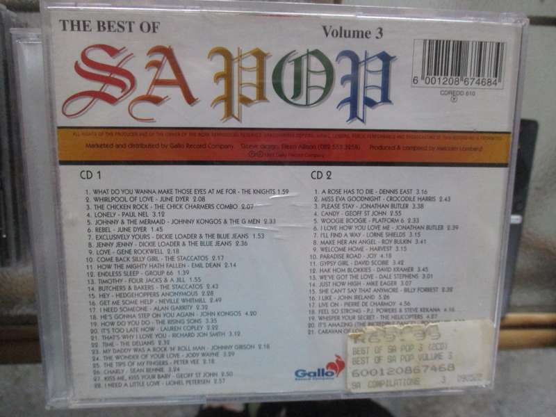 best of sa pop double cd