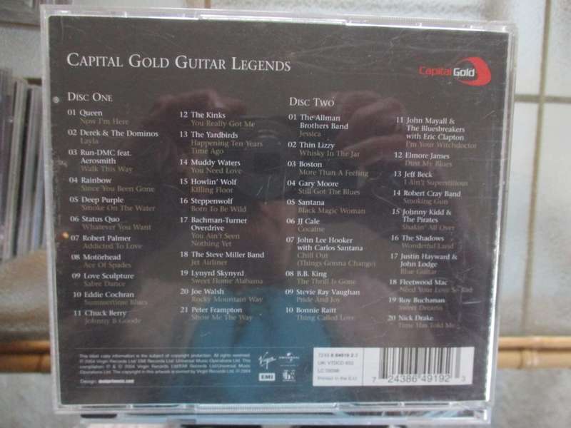 guitar legends  double cd
