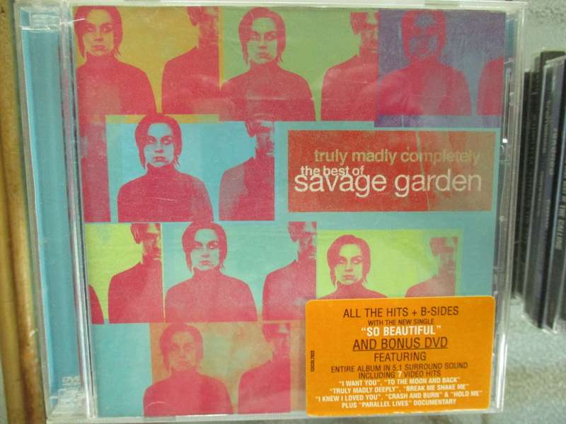savage garden cd and dvd