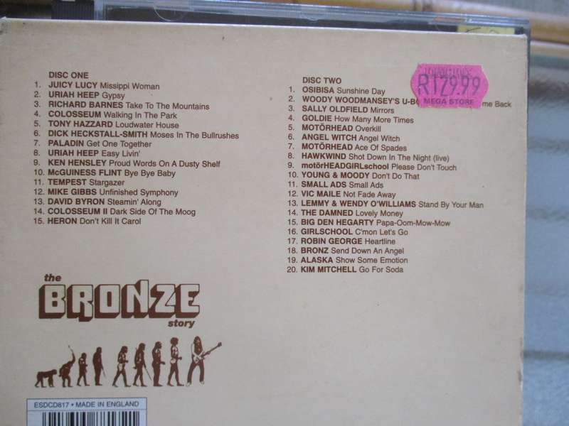 the bronze story  double cd remastered
