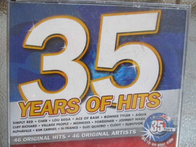 35 years of hits double cd