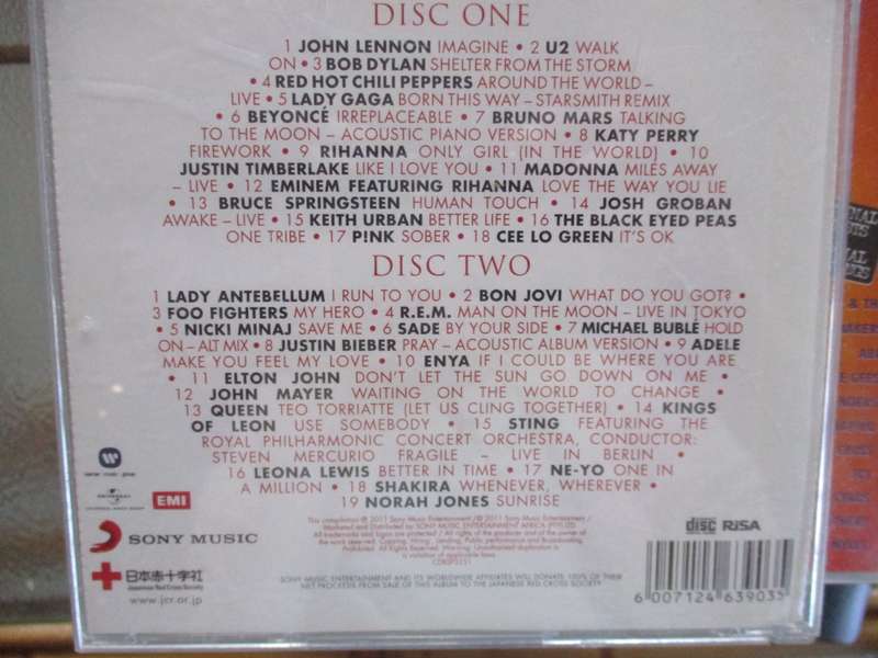songs for japan double cd