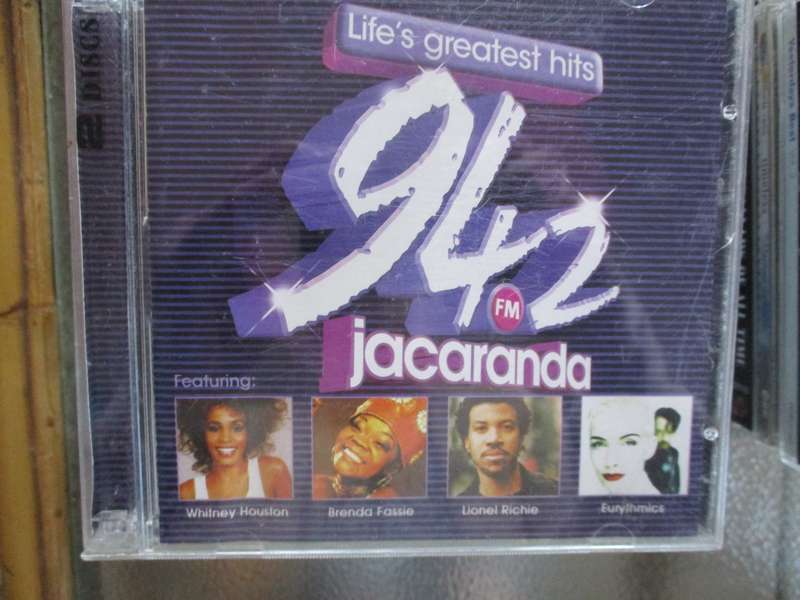 lifes greatest hits 94.2 jacaranda double cd