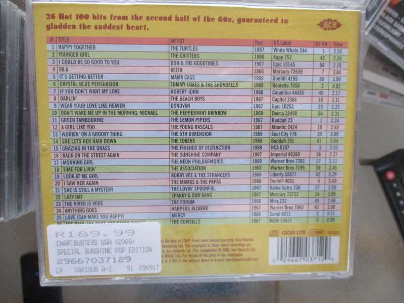chartbusters usa special edition