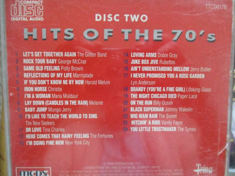 Hits of the 70s disc two