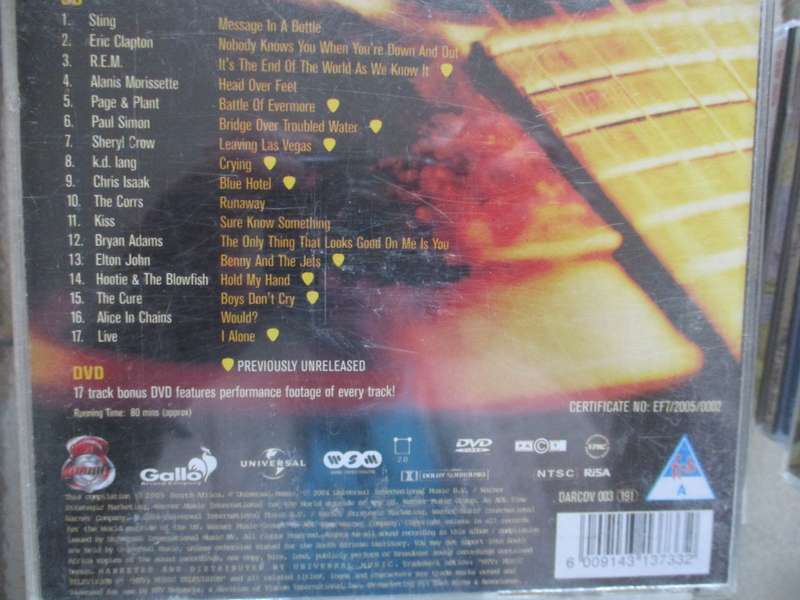 unplugged 3 cd and dvd