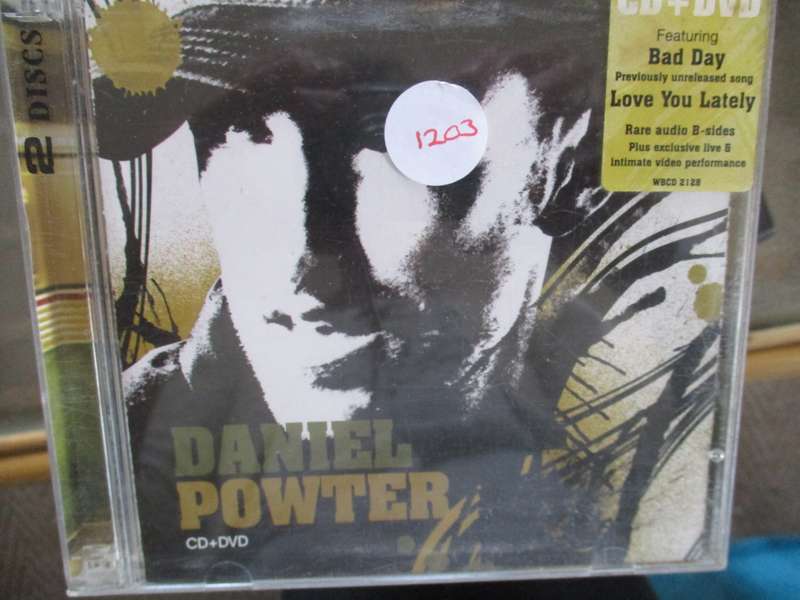 daniel powter cd and dvd