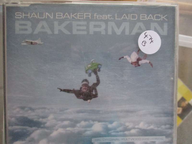 shaun baker featuring laid back cd single