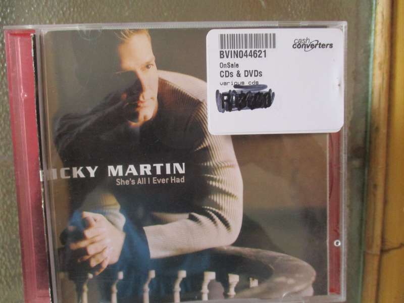 ricky martin cd single