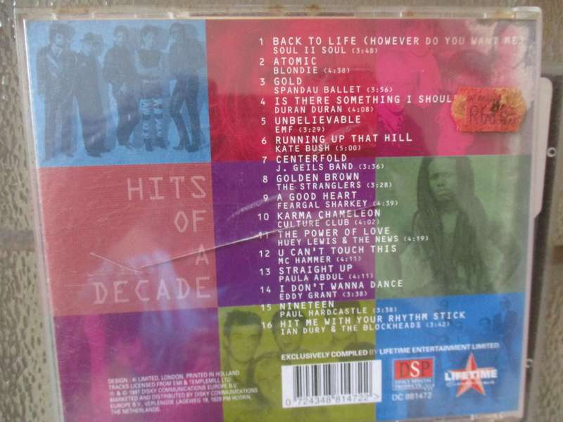 hits of a decade