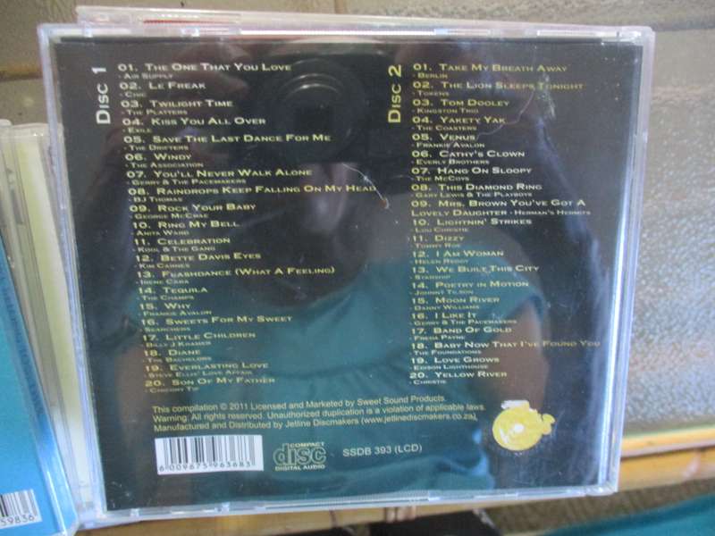 ultimate 60s , 70s, 80s collection double cd
