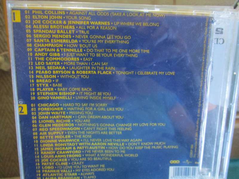 simply the best love songs double cd