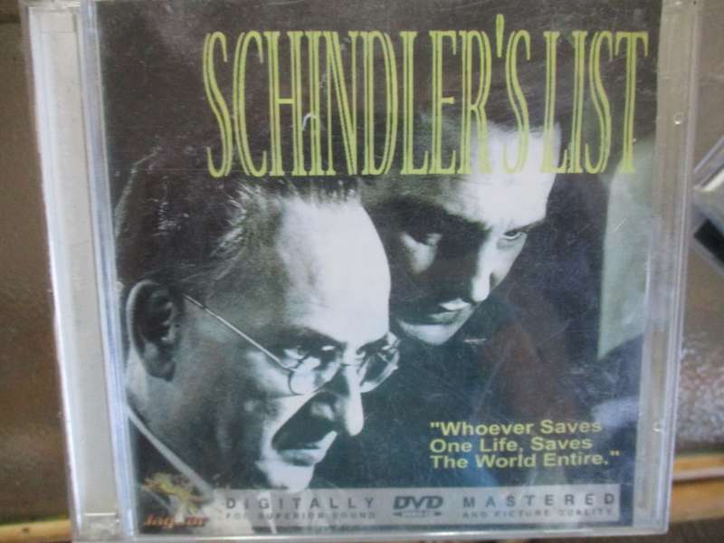 schindlers list double dvd