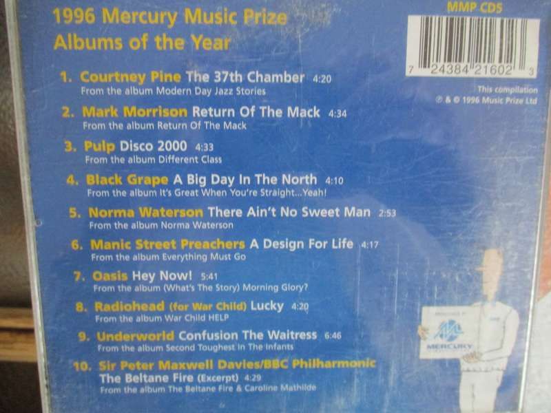 mercury music prize albums of the year