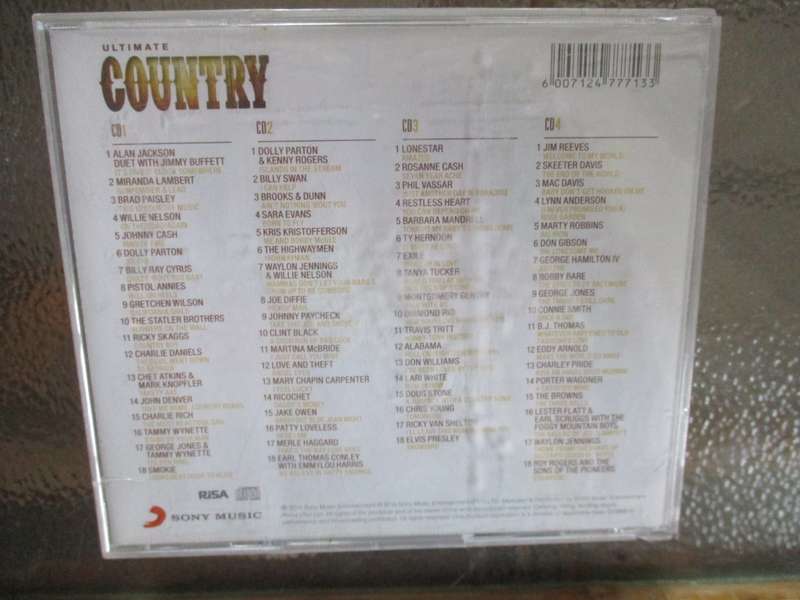 ultimate country 4 cd box