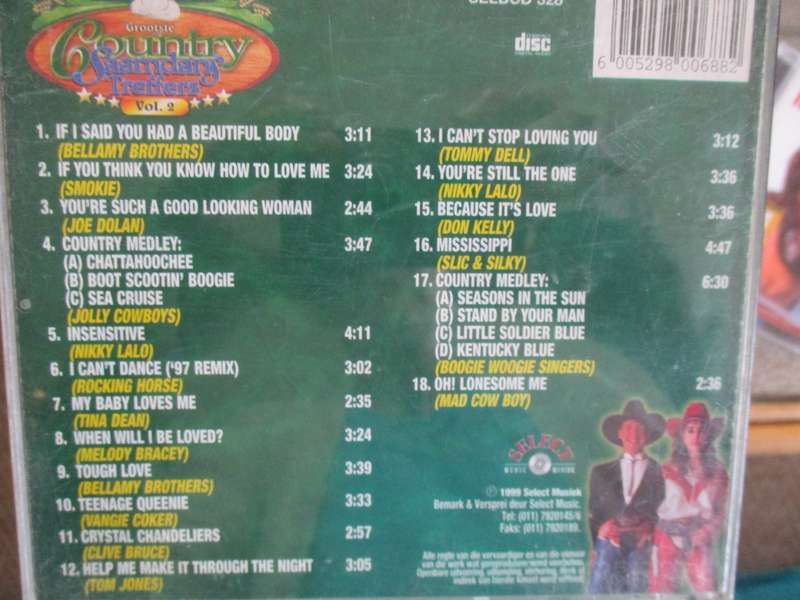 country saamdans treffers volume two