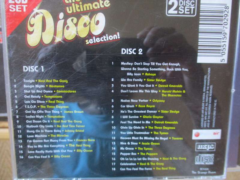 ultimate disco selection double cd