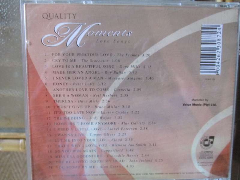 quality moments love songs