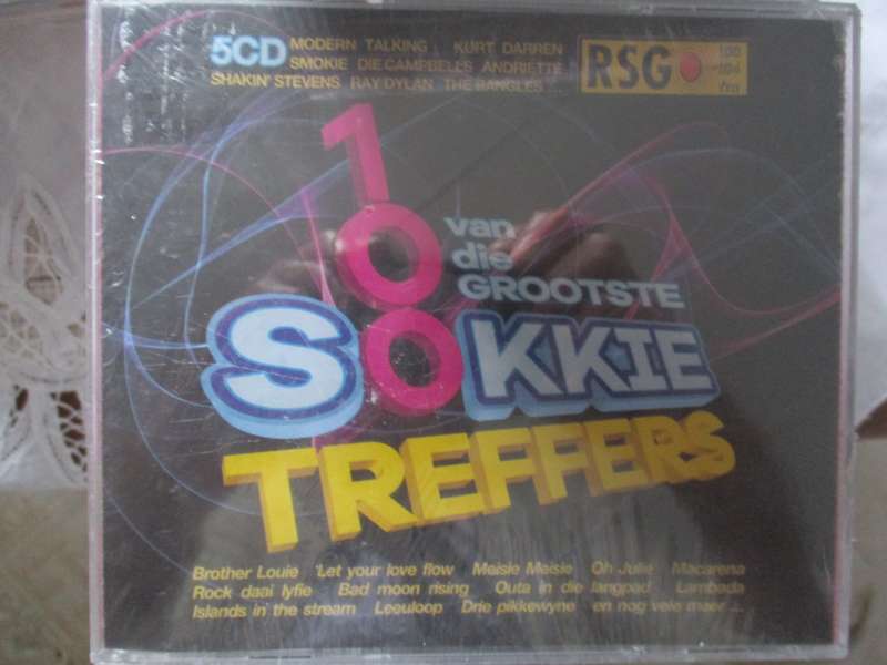 100 van die grootste sokkie treffers 5 cd box sealed
