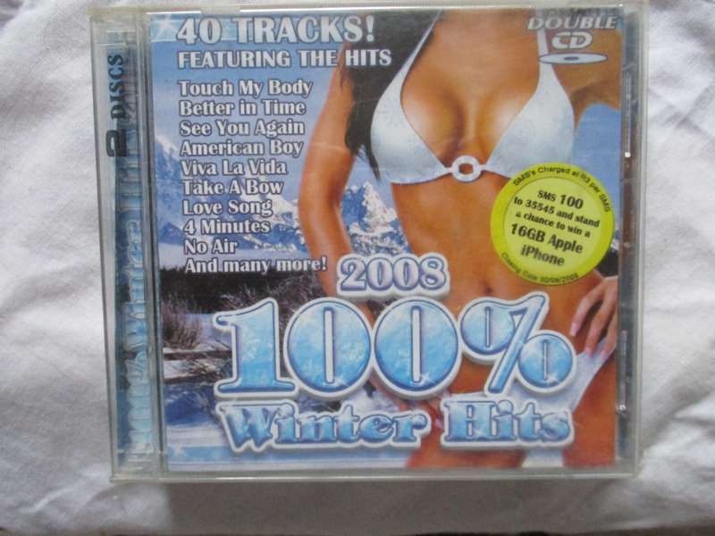 100 percent winter hits double cd