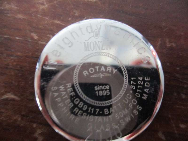 Rotary gents watch