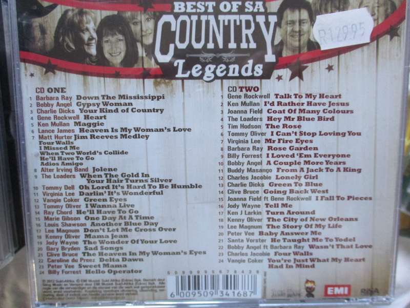 best of sa country legends double cd