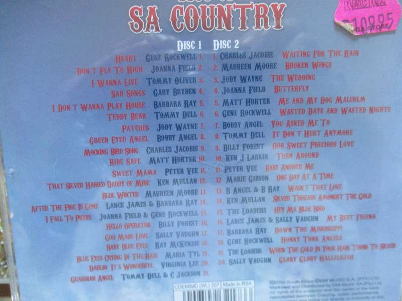 best of sa country ever double cd