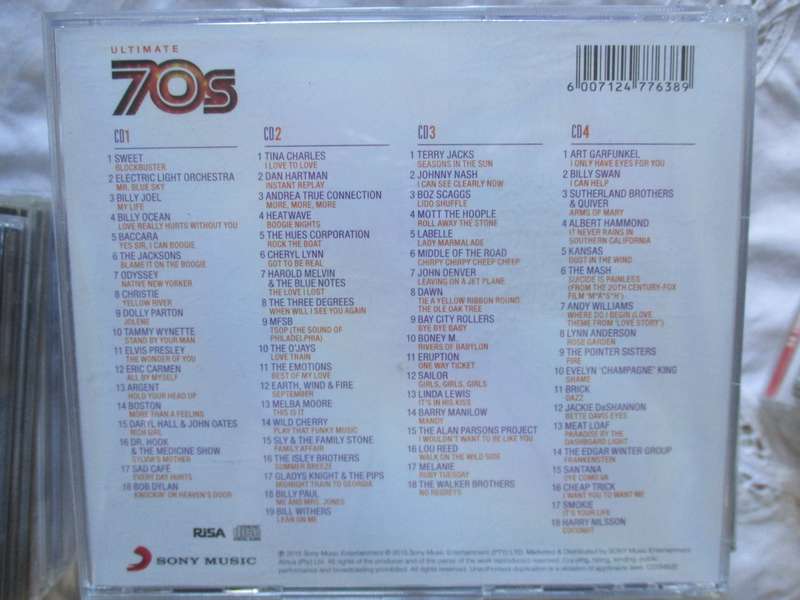 ultimate 70s 4 cd box