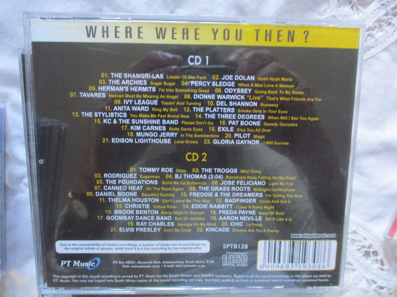 solid gold where were you then double cd